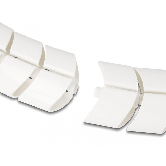 Delock Mounting element for cable duct 75 x 45 mm 5 pieces white