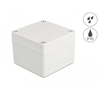 DeLOCK Delock Installation Housing IP65 waterproof 100 x 100 x 75 mm grey