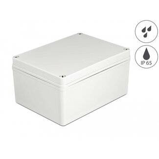 DeLOCK Delock Installation Housing IP65 waterproof 200 x 150 x 100 mm grey