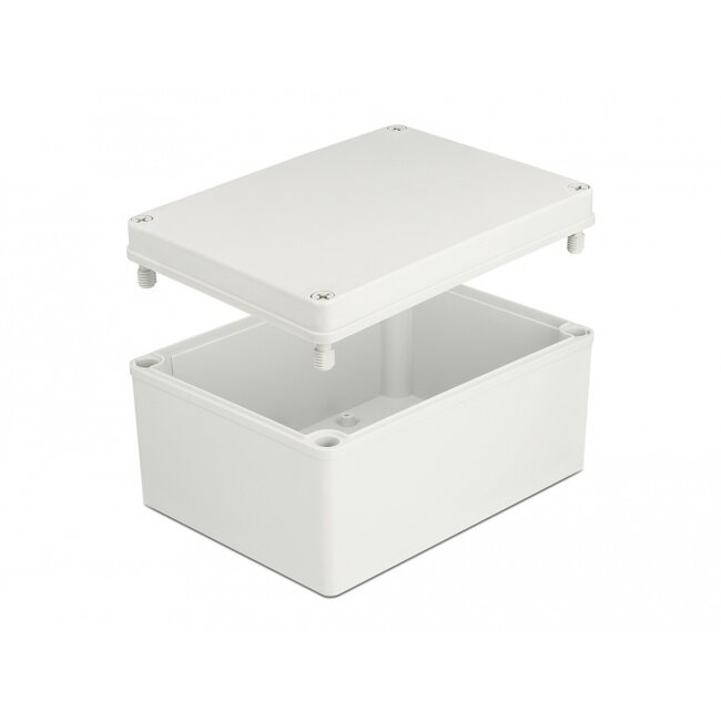 Delock Installation Housing IP65 waterproof 200 x 150 x 100 mm grey