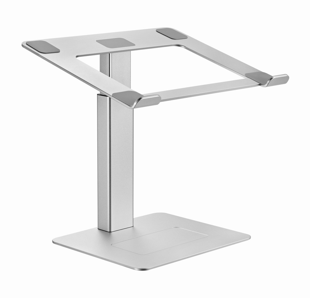 Verstelbare laptopstandaard, zilver |