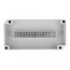 Delock Installation housing with cable entries 200 x 100 x 70 mm grey