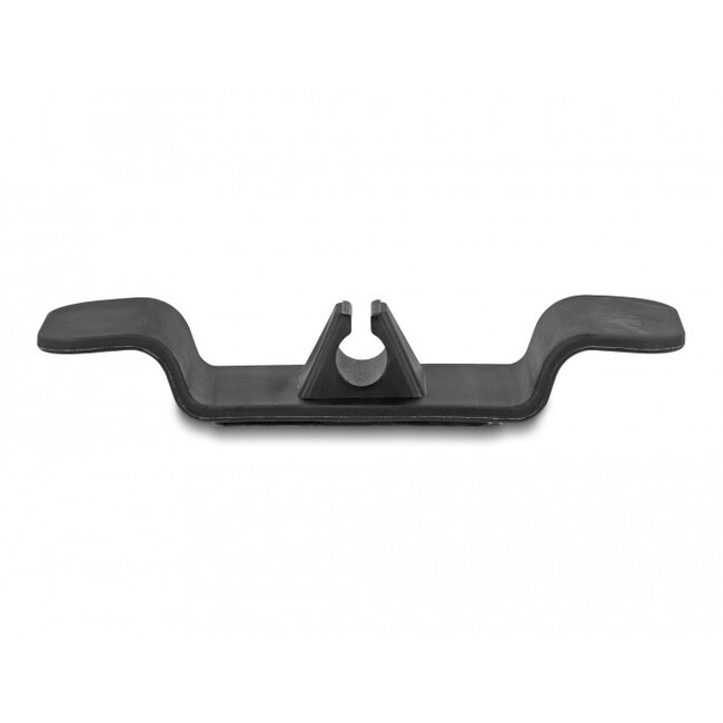 Delock Cable holder Clip self-adhesive set 3 pieces black