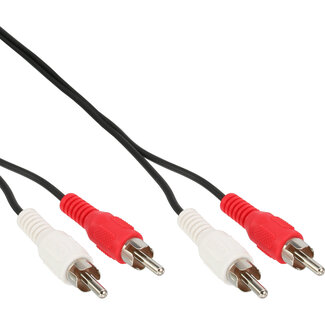 InLine® InLine® Audiokabel, 2x Tulp M/M, 5m