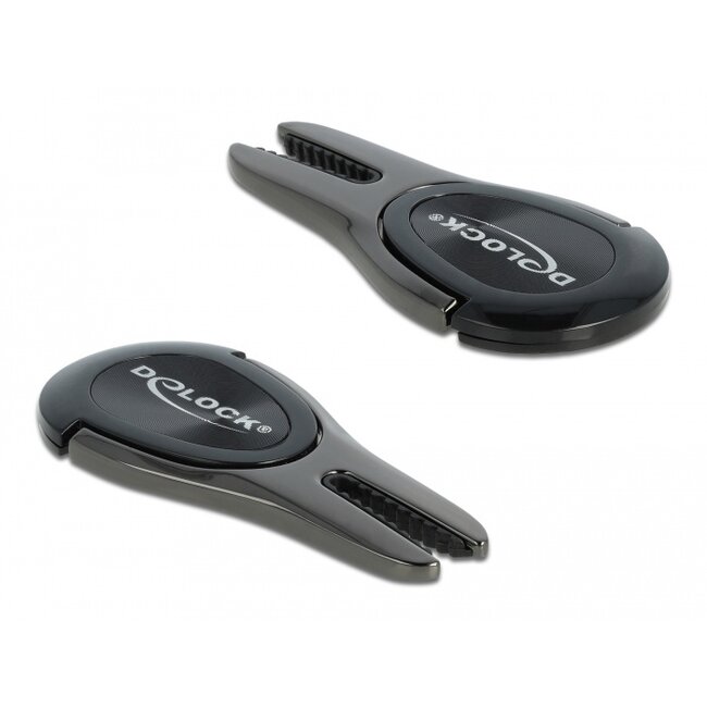 Delock Universal Mobile Phone Holder mini 4 in 1 anthracite