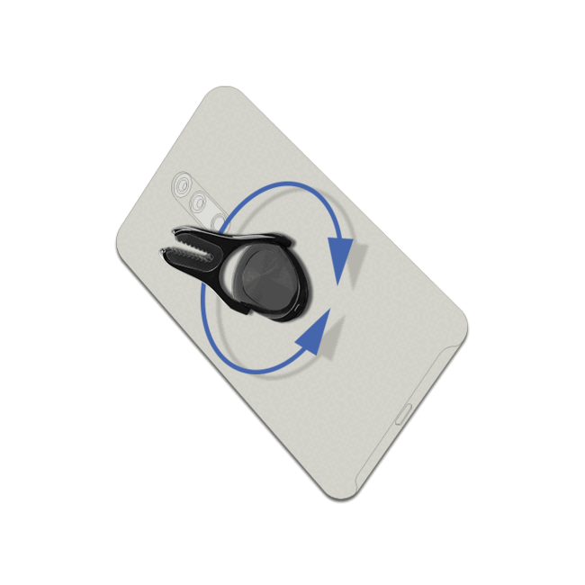 Delock Universal Mobile Phone Holder mini 4 in 1 anthracite