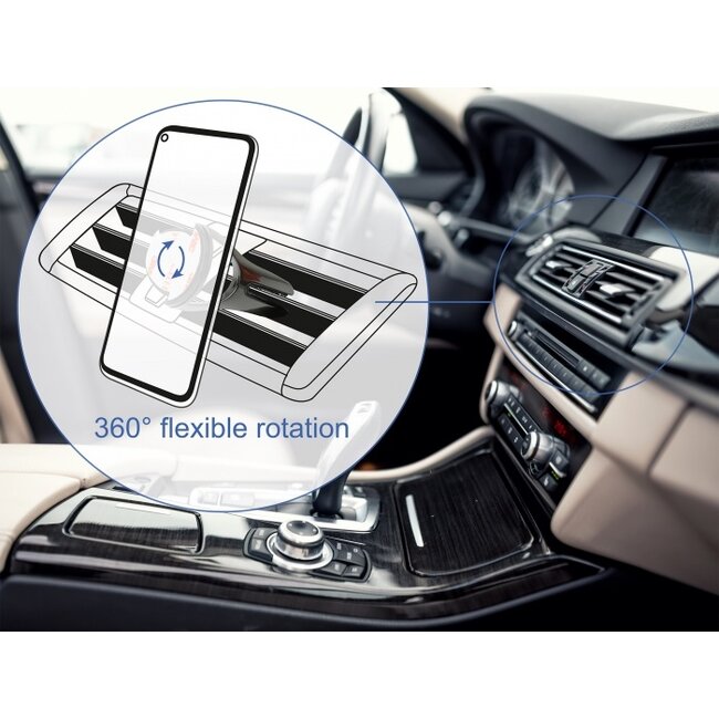 Delock Universal Mobile Phone Holder mini 4 in 1 anthracite