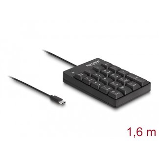 DeLOCK Delock USB Type-C™ Keypad 19 keys black