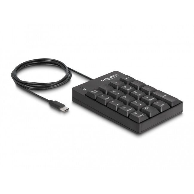 Delock USB Type-C™ Keypad 19 keys black