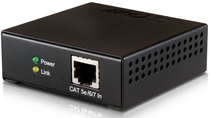CYP HDMI over Single CAT5e/6/7 HDBaseT T LITE ontvanger met PoC en 2-weg IR (tot 60m) |