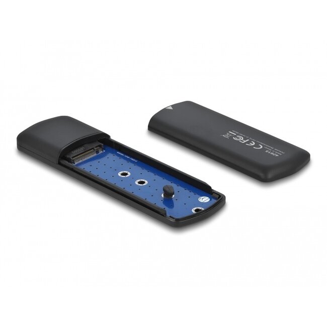 Delock External Enclosure for M.2 NVMe PCIe SSD with USB Type-C™ female - tool free