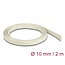 Delock Braided Sleeve made of nomex fibers 2 m x 10 mm white