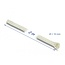 Delock Braided Sleeve made of nomex fibers 2 m x 10 mm white
