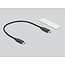 Delock External Enclosure for M.2 NVMe PCIe SSD with SuperSpeed USB 20 Gbps (USB 3.2 Gen 2x2) USB Type-C™ female - tool free