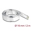 Delock Cable Sleeve made of glass fiber and aluminium 2 m x 16 mm