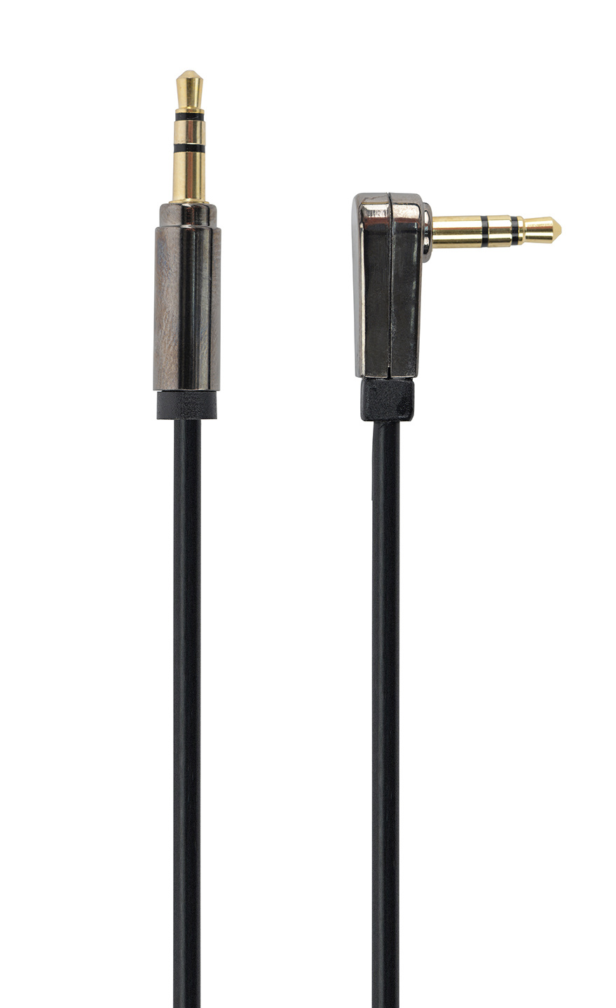 Gembird CCAP-444L-6 audio kabel 1,8 m 3.5mm Zwart