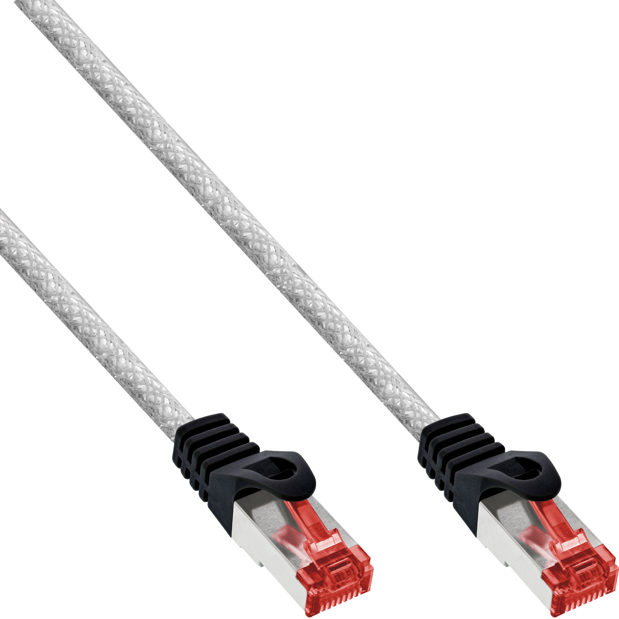 InLine 30m S-STP/PiMF Cat. 6. Snoerlengte: 30 m, Kabel standaard: Cat6, Kabelafscherming: S/FTP (S-STP), Aansluiting 1: RJ-45, Aansluiting 2: RJ-45
