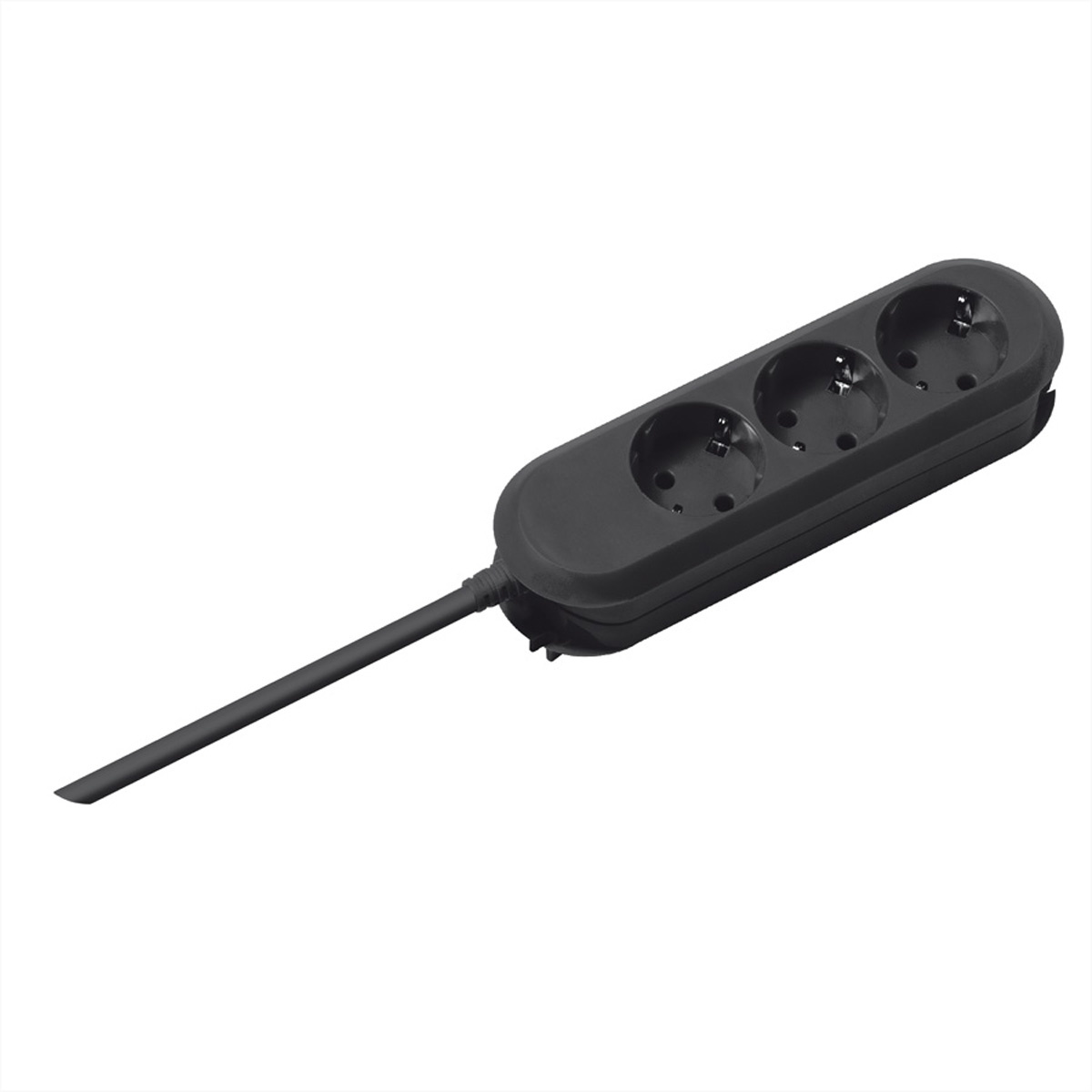 387.172 - Socket outlet strip black 387.172