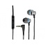 Delock In-Ear Headphones with 4 pin 3.5 mm Stereo jack plug, Microphone and Volume Control + Quick Mute Function for Smartphones and Tablets