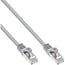 InLine® Patchkabel, S-FTP, Cat. 5e, grijs, 15m