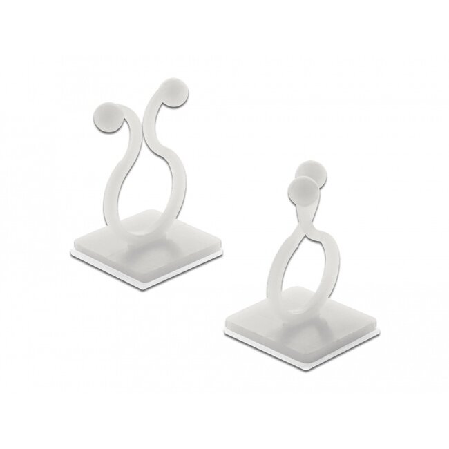 Delock Cable drill with adhesive socket natural 10 pieces