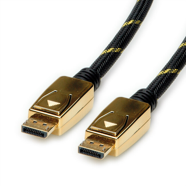 ROLINE GOLD DisplayPort Kabel, v1.4, DP M/M, 1 m