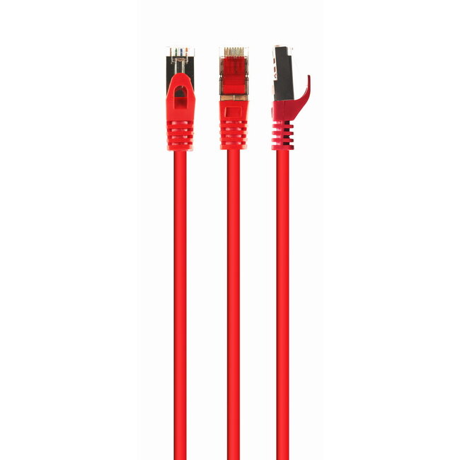 FTP Cat6 patchkabel, 0.5 m, rood