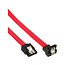 InLine® SATA kabel, met vergrendeling, één zijde 90° haaks, 0.15m