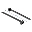 Delock Cable Tie with metal tab L 203 x W 12.7 mm 10 pieces black