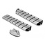 Delock Cable Duct for desk 740 x 75 mm height adjustable silver