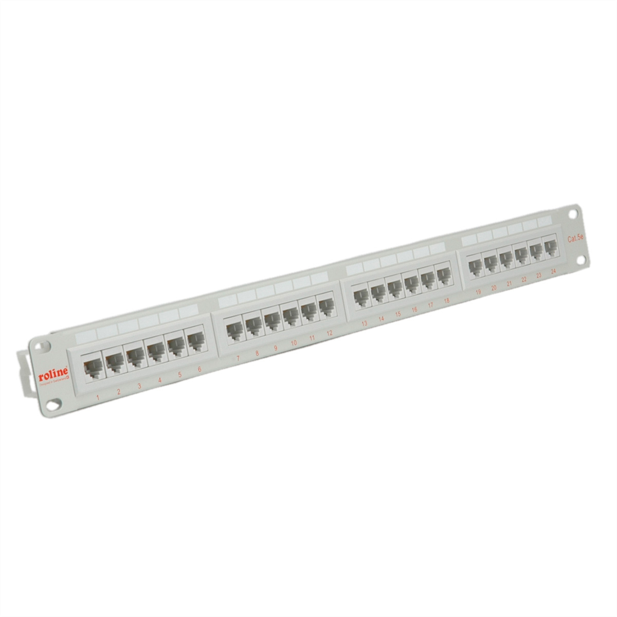 Roline 26.11.0347 Netwerk-patchpaneel 24 poorten CAT 5e 1 HE