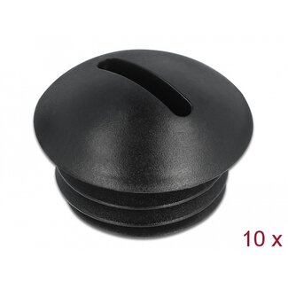 DeLOCK Delock Sealing Plug M12 x 1.5 black 10 pieces