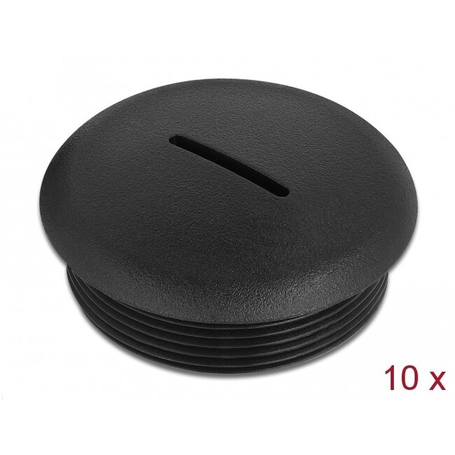 Delock Sealing Plug M40 x 1.5 black 10 pieces