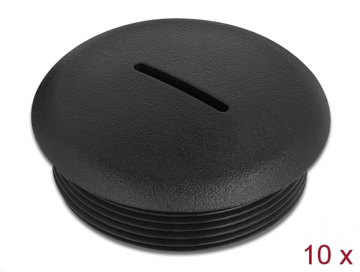Delock Sealing Plug M40 x 1.5 black 10 pieces |