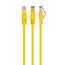 UTP Cat6 patchkabel, 3 m, geel