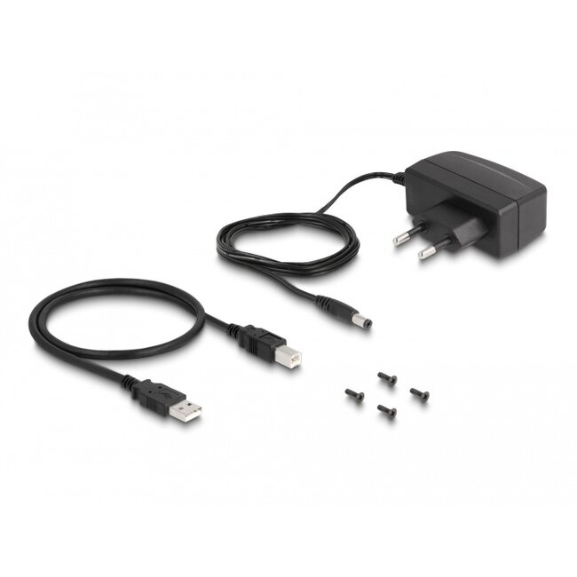 Delock 4 Port USB 2.0 Isolator Hub with 5 kV Isolation for data lines