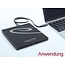 Delock External Enclosure for Ultra Slim SATA Drives 9.5 mm > USB Type-C™ female