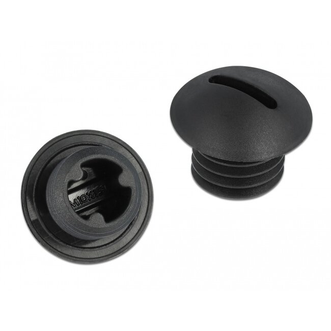 Delock Sealing Plug M10 x 1.5 black 10 pieces