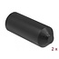 Delock End Caps with inside adhesive 90 x 30 mm 2 pieces black