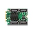 Delock Converter M.2 Key B+M male to 4 x SATA male with RAID and HyperDuo