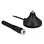 Delock LTE Antenna SMA plug 2 - 3 dBi 11 cm fixed omnidirectional with magnetic base and connection cable RG-174 A/U 3 m outdoor black