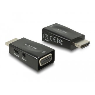 DeLOCK Delock Adapter HDMI-A male > VGA female with Audio