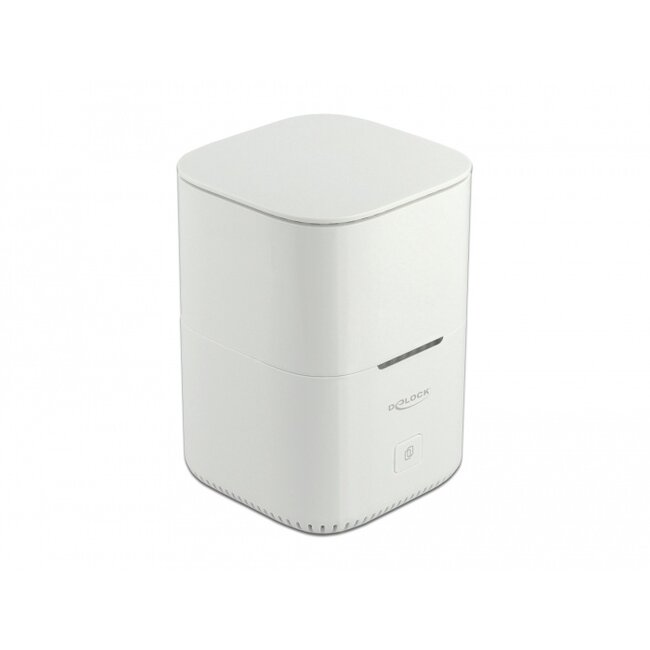 Delock M.2 Docking Station for 2 x M.2 NVMe PCIe SSD with Clone function