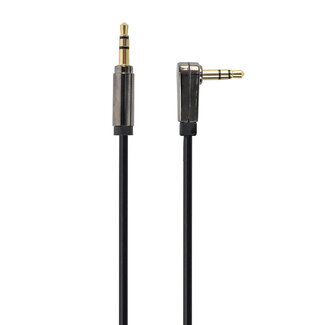 Cablexpert 3.5 mm stereo audiokabel, 90 graden, 1 m
