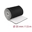 Delock Cable sleeve neoprene flexible with hook-and-loop fastener 1.5 m x 135 mm black / white