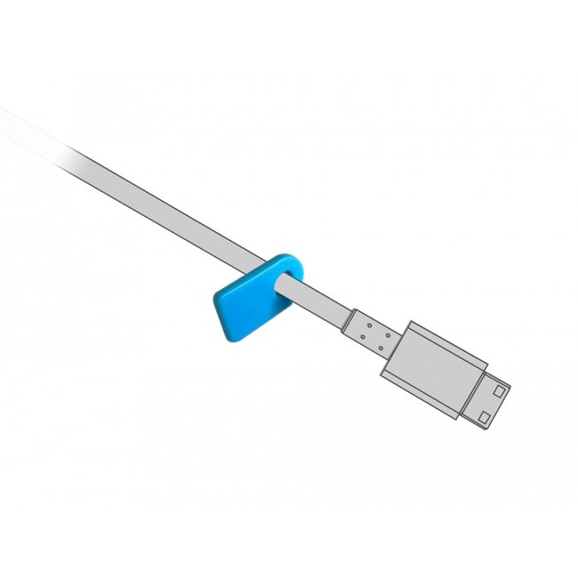 Delock Cable Marker Clip for Self-labeling Set 6 pieces