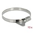 Delock Butterfly Hose Clamp 60 - 80 mm 10 pieces metal