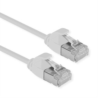 Roline ROLINE F/UTP DataCenter Patchkabel Cat.6A (Class EA), LSOH, extra dun, grijs, 5 m