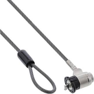 InLine® InLine® Veiligheidsslot voor laptop, met sleutel, diam.: 4.4mm, * L: 200cm