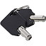 InLine® Veiligheidsslot voor laptop, met sleutel, diam.: 4.4mm, * L: 200cm